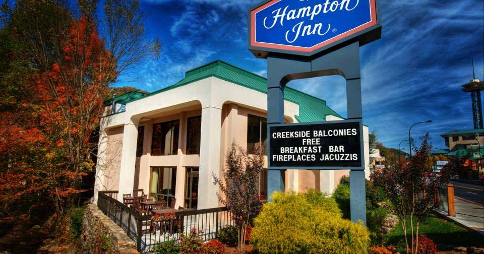 Hampton inn gatlinburg gatlinburg roadtrippers