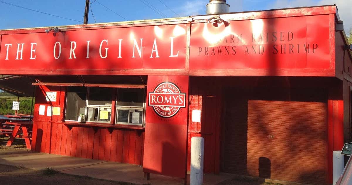 Romy's Kahuku Prawns & Shrimp, Kahuku Roadtrippers