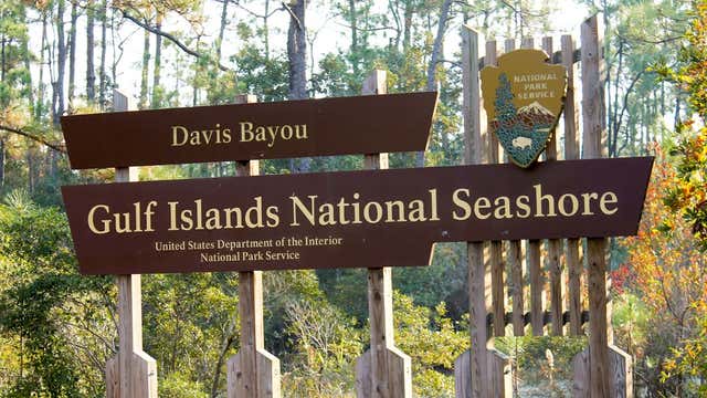 Gulf Islands National Seashore Davis Bayou Campground Ocean Springs Ms Roadtrippers