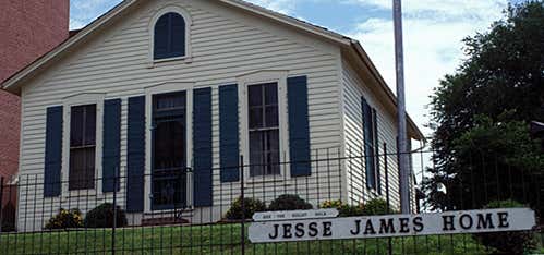Photo of Jesse James' Last Home