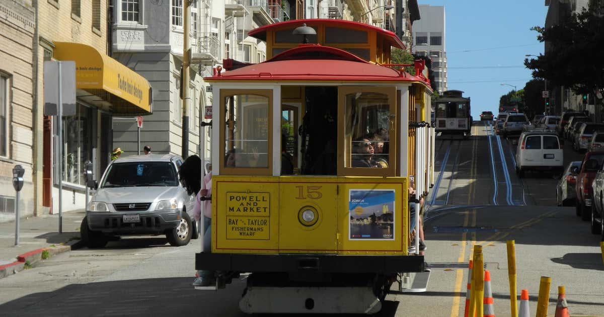 Powell Hyde Cable Car, San Francisco Roadtrippers