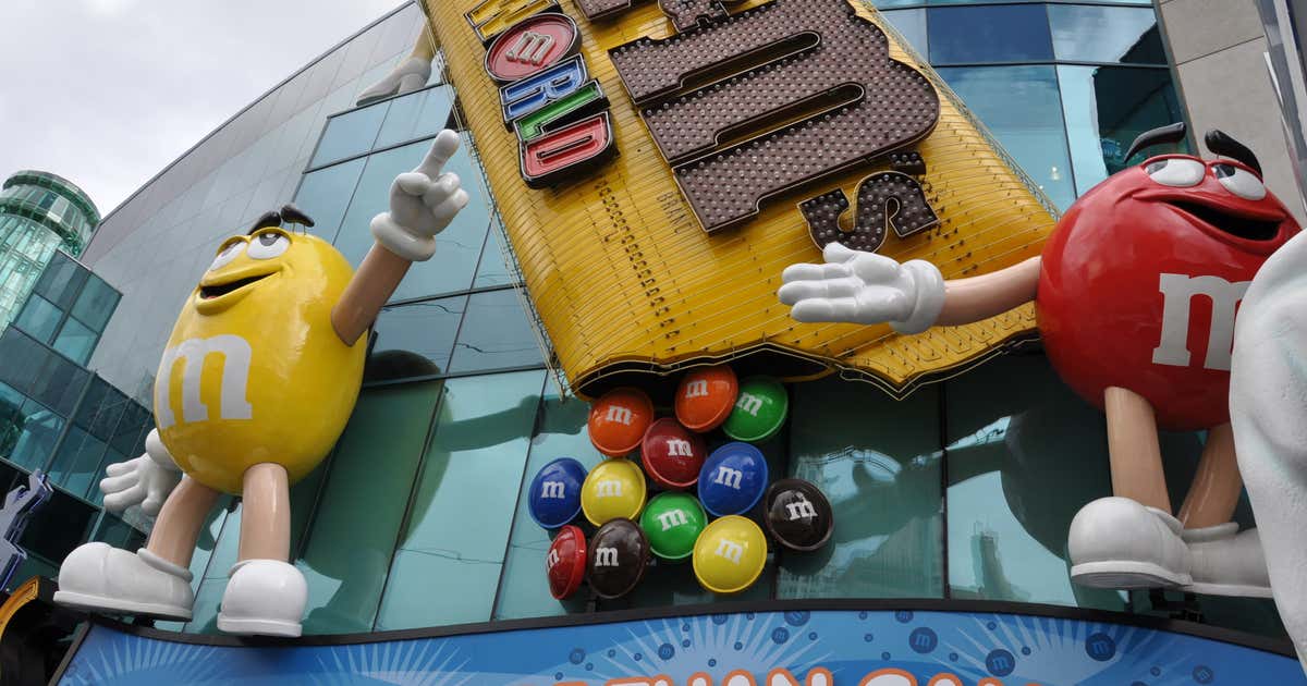 M & M World Las Vegas, Nevada, Las Vegas Roadtrippers