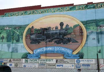 Photo of Corry Pennsylvania Mural