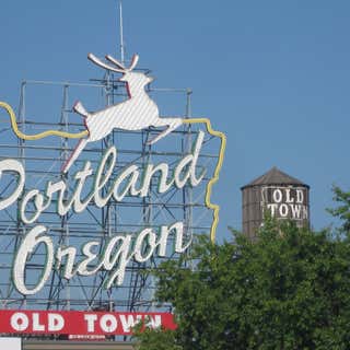 White Stag Sign