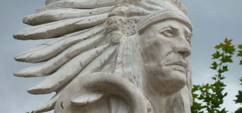Photo of Statue of Chief Pocatello