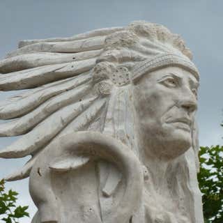 Statue of Chief Pocatello
