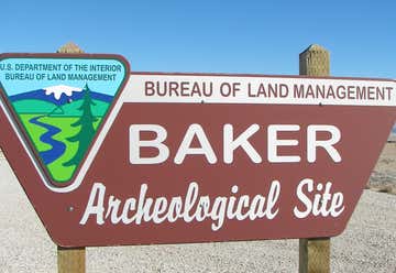 Photo of Baker Archaeological Viewing Site Campground