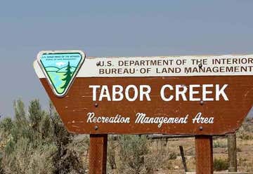 Photo of Tabor Creek Campground