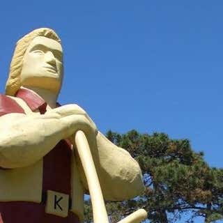 Johnny Kaw's Statue