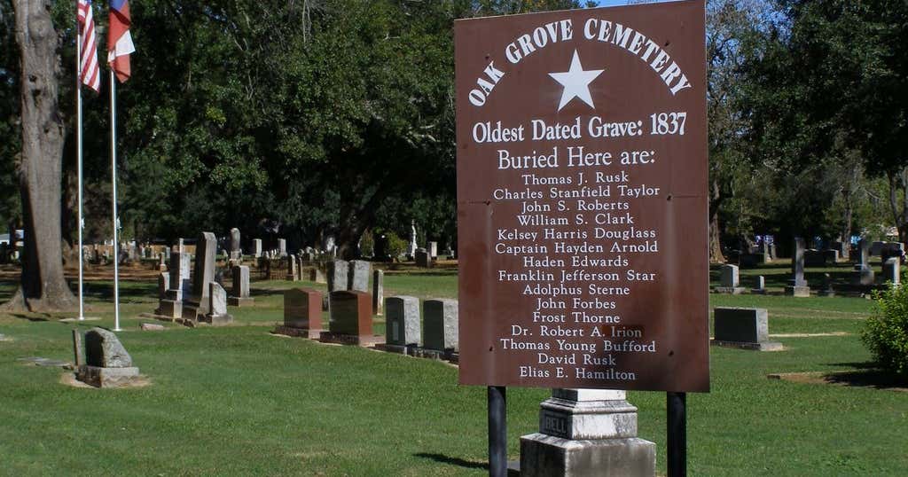 Oak Grove Cemetery, Nacogdoches Roadtrippers