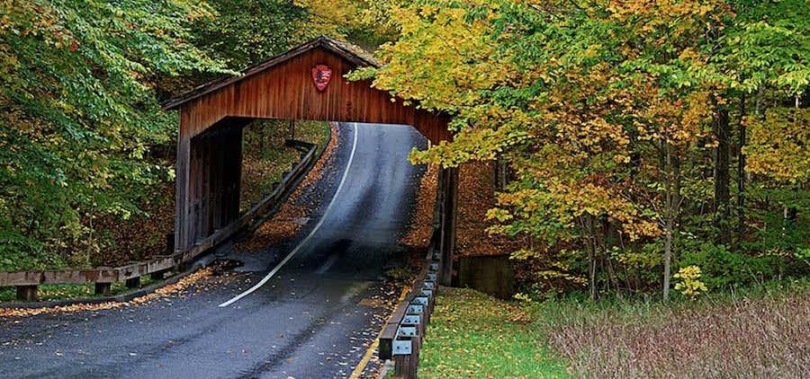 Photo of Pierce Stocking Covered Bridge