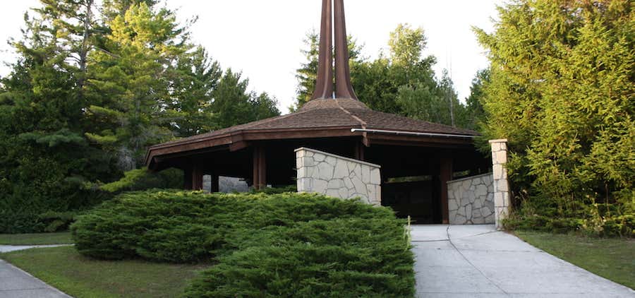 Photo of Father Marquette Memorial