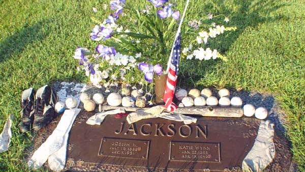 Shoeless Joe Jackson's Grave, Greenville - SC